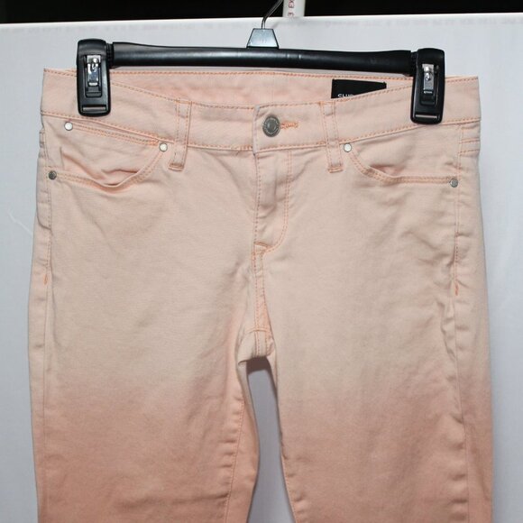 CLUB MONACO Pastel Pink Ombre Skinny jeans - Picture 2 of 8